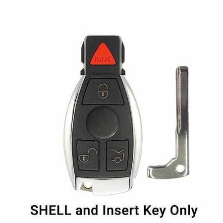 CGDI CGDI: Mercedes Benz 1997-2014 / 4-Button Fobik Key SHELL / IYZ-3312 CGD-MDS-SKS